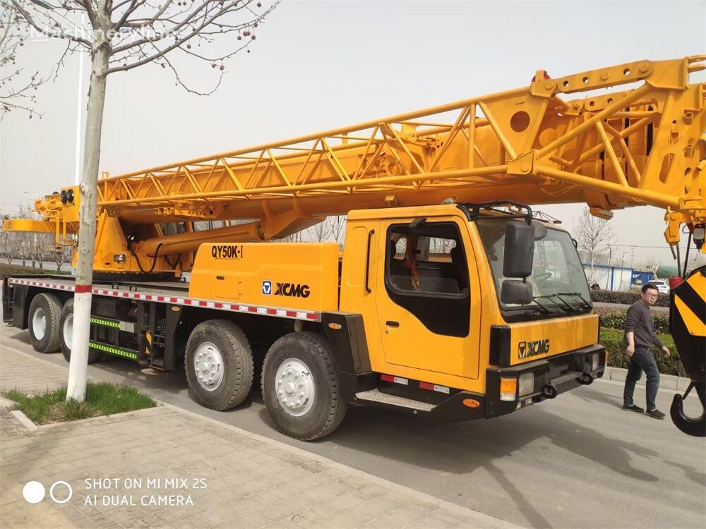 XCMG XCMG QY50K 1 Used 50 Ton Hydraulic Mounted Truck Crane Mobile