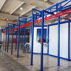 Power&amp;free system conveyor 