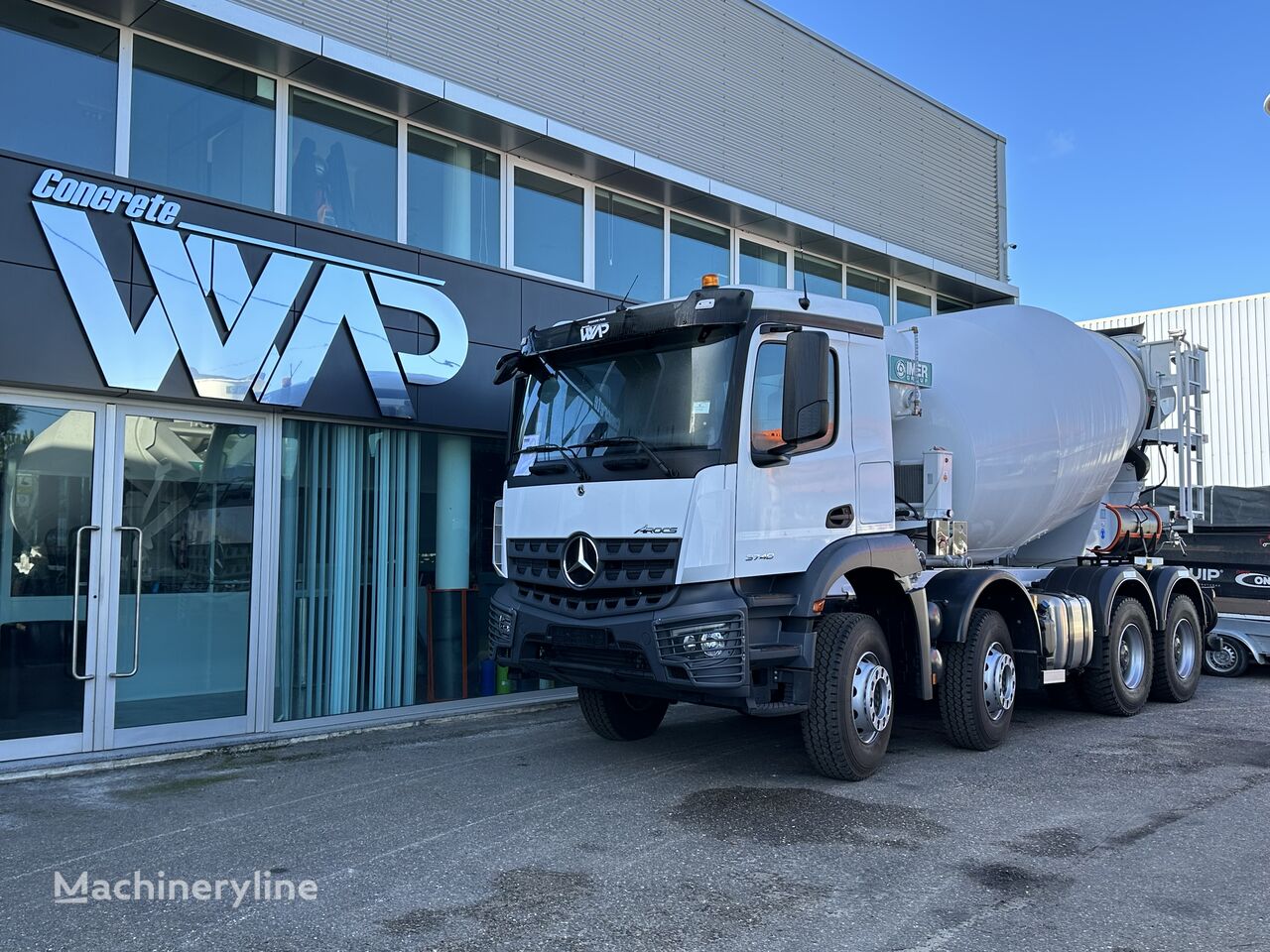 new IMER Group  on chassis Mercedes-Benz Arocs 3740 concrete mixer truck