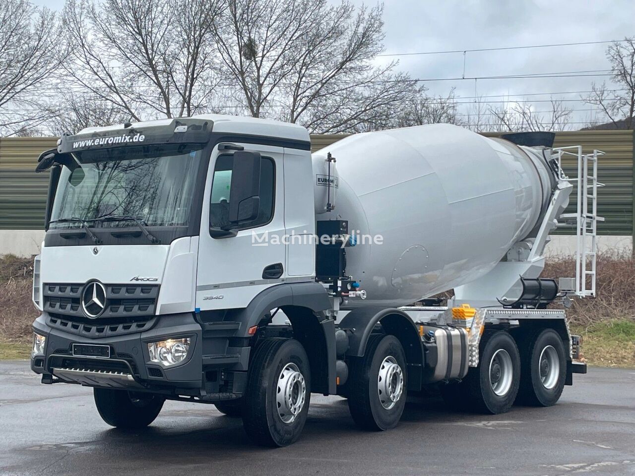 new Euromix MTP  on chassis Mercedes-Benz Arocs  5  3540 concrete mixer truck