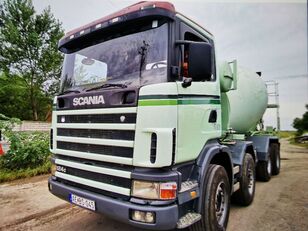 Scania 124 420 concrete mixer truck