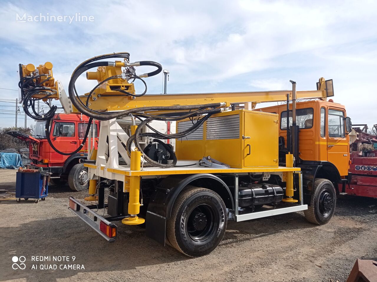 MAN 16-192  drilling crane machine