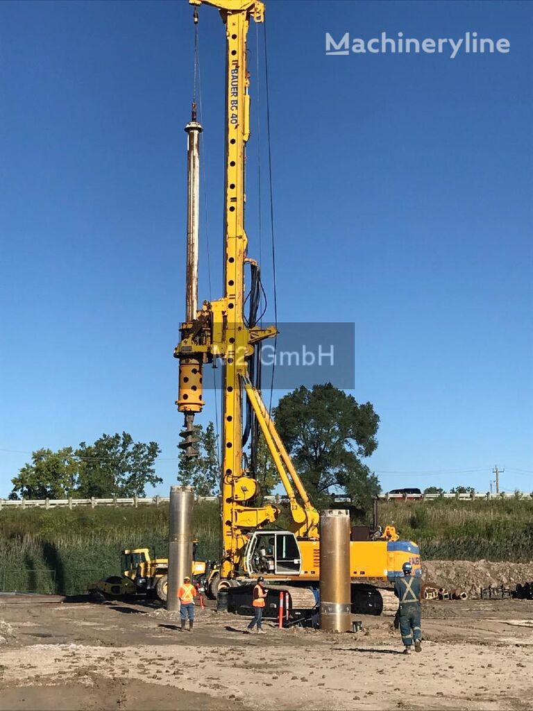 Bauer BG 40 V drilling rig