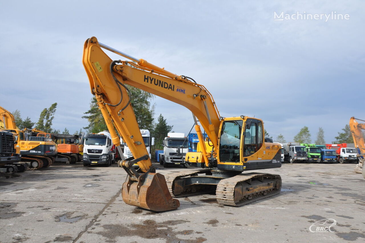 Hyundai R220LC-9S tracked excavator