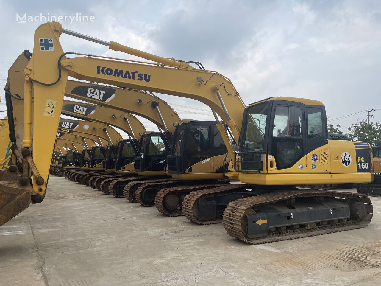 Komatsu Pc160 7 Tracked Excavator For Sale China Dd30260 2668