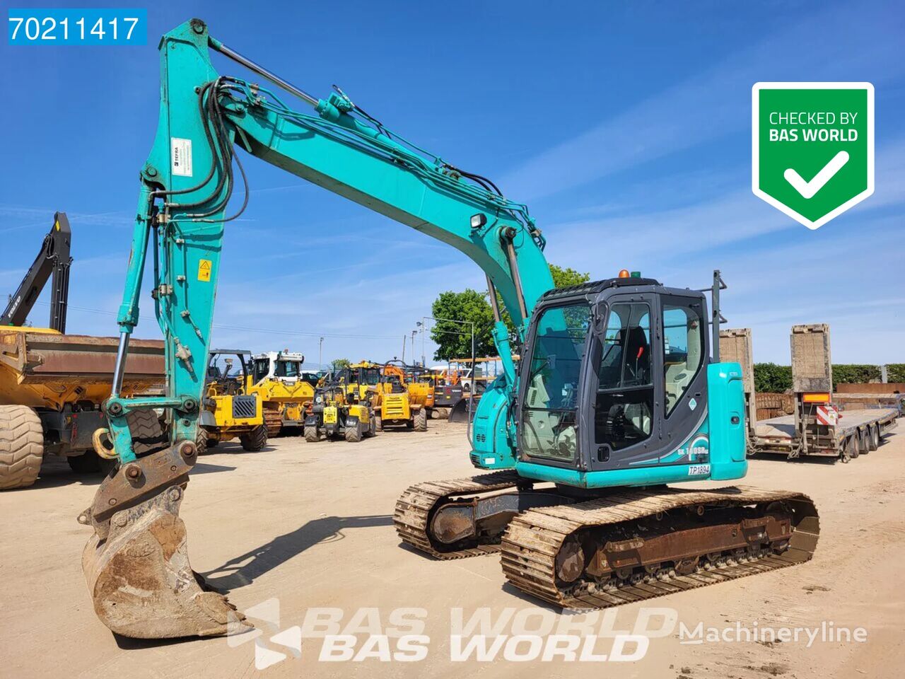 Kobelco SK140 SR LC-5 2945 HOURS - ALL FUNCTIONS tracked excavator