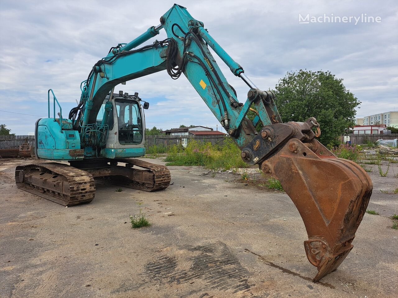 Kobelco SR200 tracked excavator