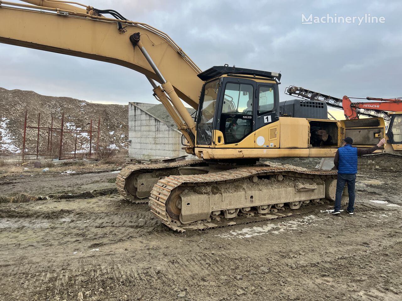Komatsu PC450-7 tracked excavator