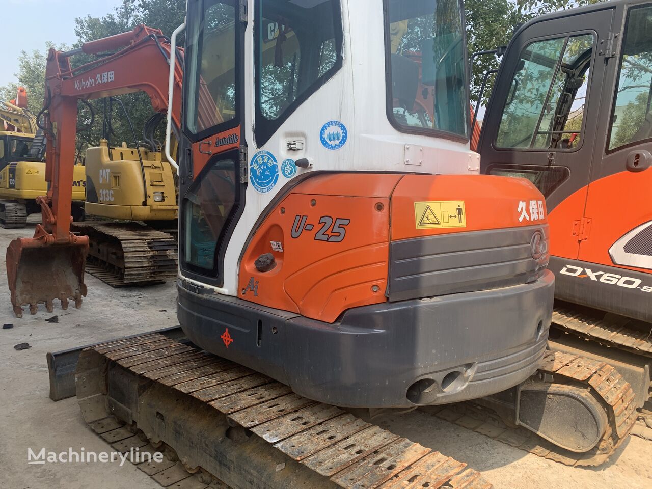 Kubota KX155-3 Tracked Excavator Used Constrction Machinery