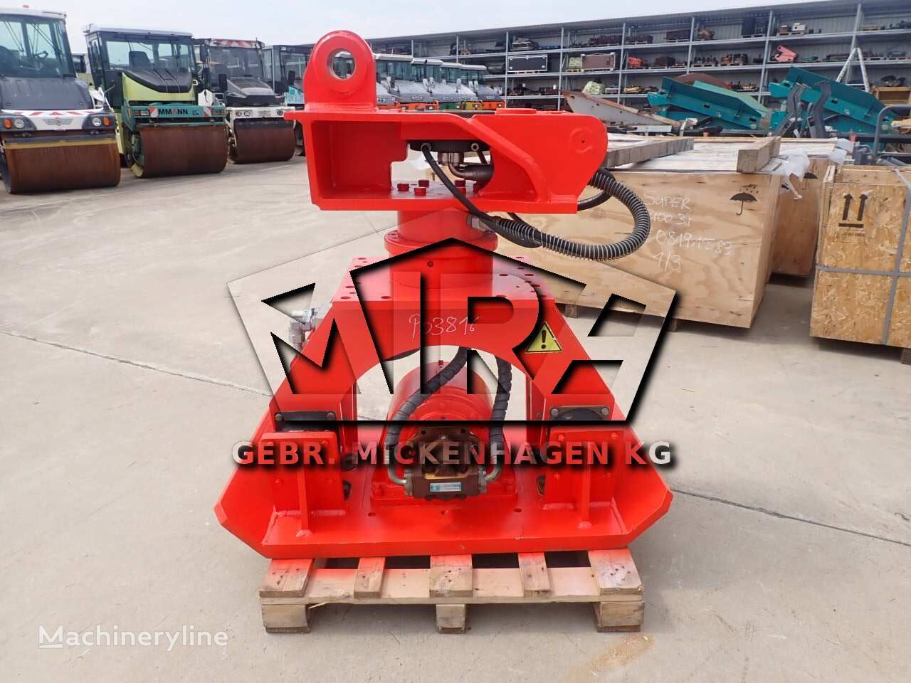 Wimmer WB540 excavator plate compactor