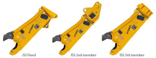 new Indeco ISS 35/60 hydraulic shears
