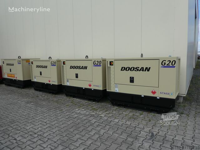 new Doosan G 20 diesel generator